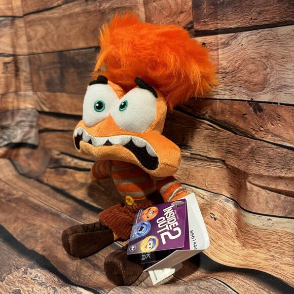 Disney Pixar Inside Out 2 Anxiety Plush Doll Talking Emotional Stuffed Animal - Picture 3 of 9